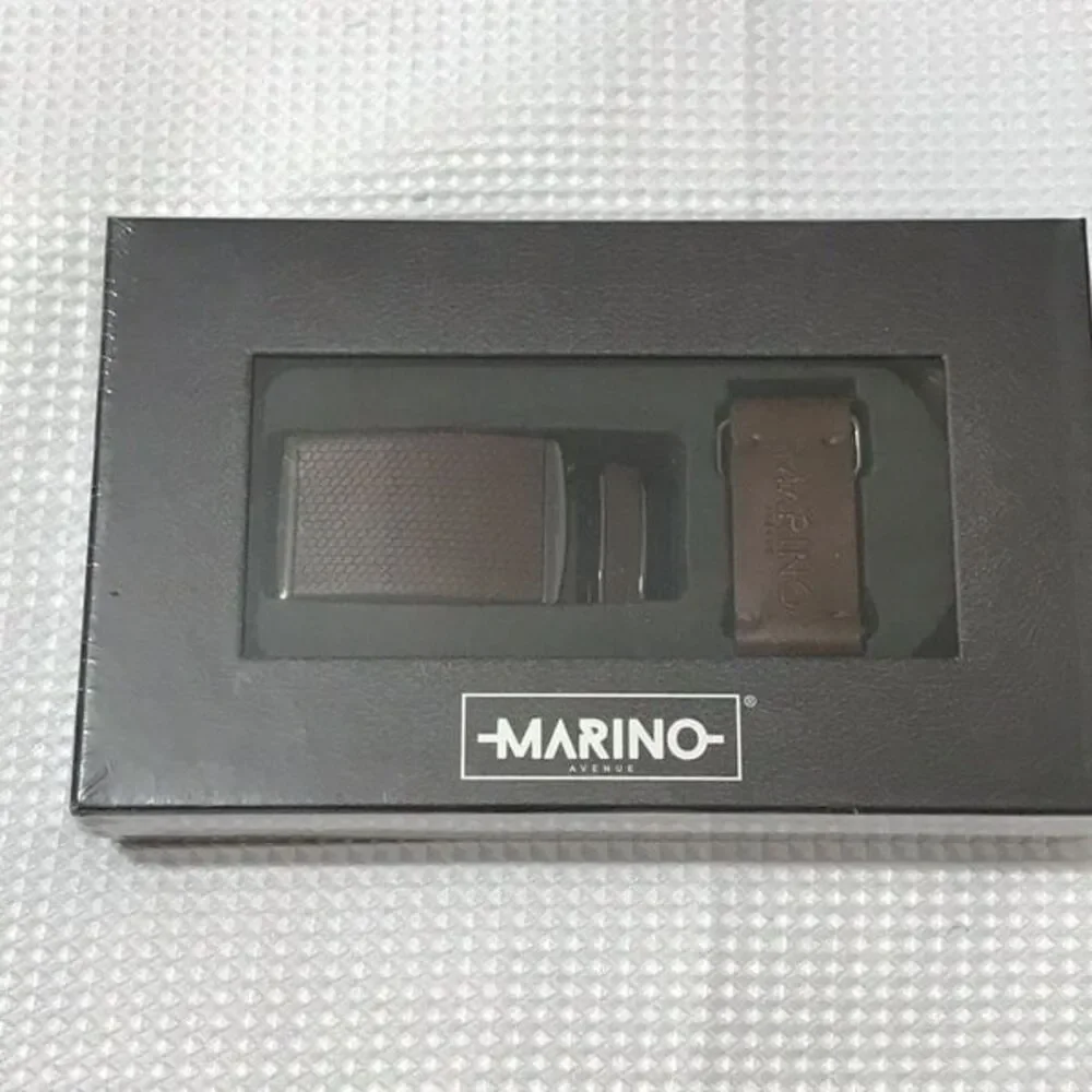 Marino avenue Belt set color brown.     A399